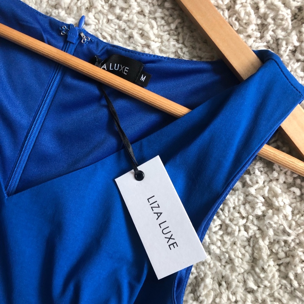 NWT Beautiful Blue pencil dress